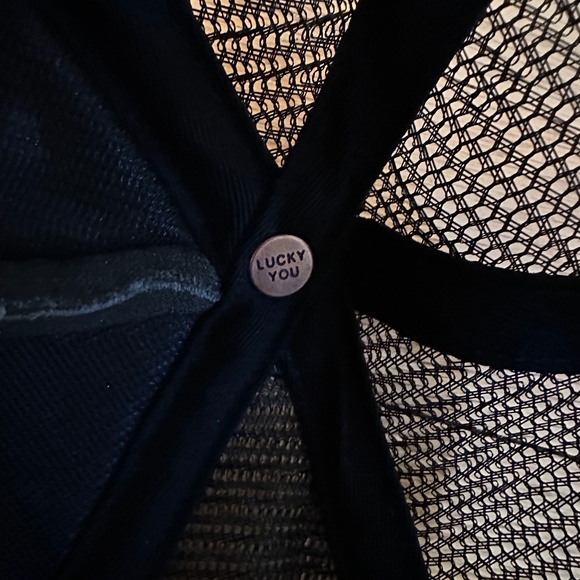 Lucky Brand Coors Banquet Gray Black Hat Cap - Picture 10 of 12